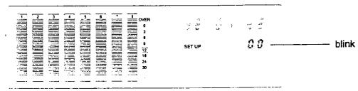 FOSTEX D-80 - Entering Setup mode - 12