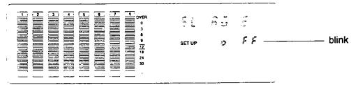 FOSTEX D-80 - Entering Setup mode - 11