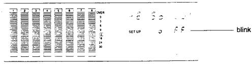 FOSTEX D-80 - Entering Setup mode - 10