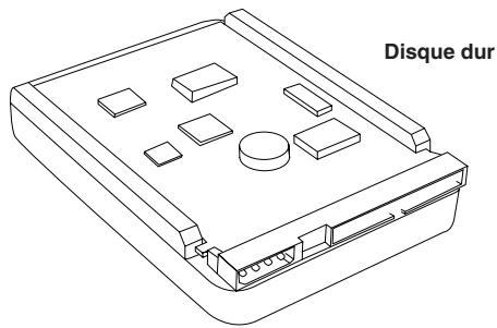 FOSTEX D2424LV - Préparation du disque actif - 2