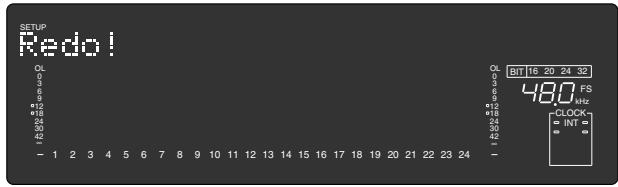 FOSTEX D2424LV - Pour annuler la procédure d'annulation UNDO, pressez à nouveau la touche [undo/redo]. - 1