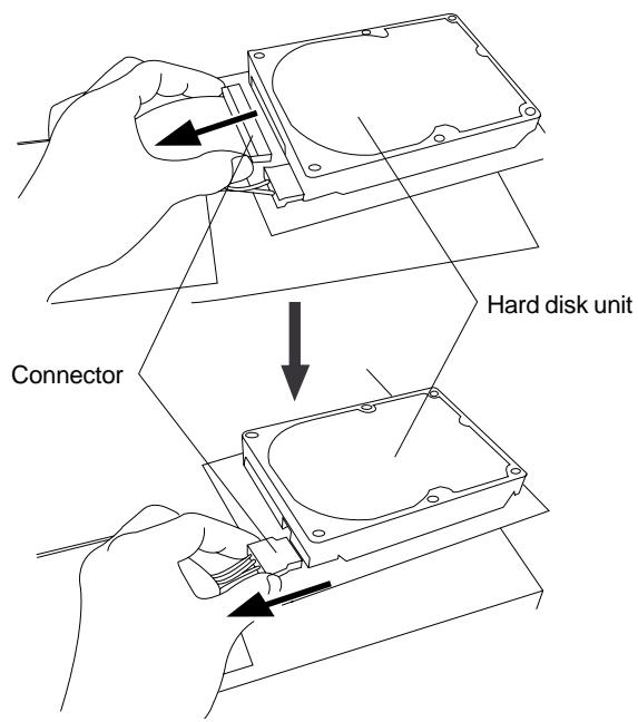 FOSTEX VF160 - Replacing a hard disk - 3
