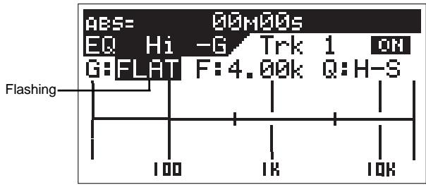 FOSTEX VF160 - 1-3. Press the [LO-G] key. - 2