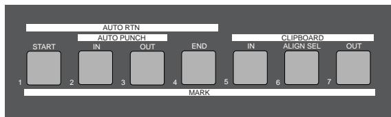 FOSTEX VF160 - Locating a mark point using a Memory Key and Mark Key - 1