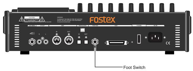 FOSTEX VF160 - Punch IN/OUT with Foot switch - 2