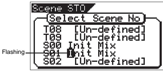 FOSTEX VF160 - Storing to a scene memory - 2