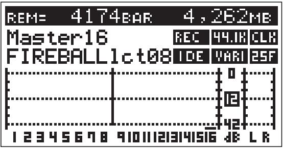 FOSTEX VF160 - MTC Time Display Input - 3