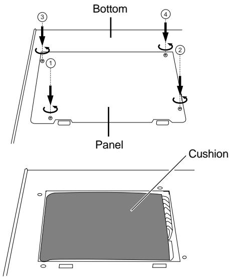 FOSTEX VF160 - Replacing a hard disk - 1