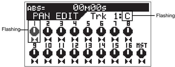 FOSTEX VF160 - Press the [PAN] key. - 2
