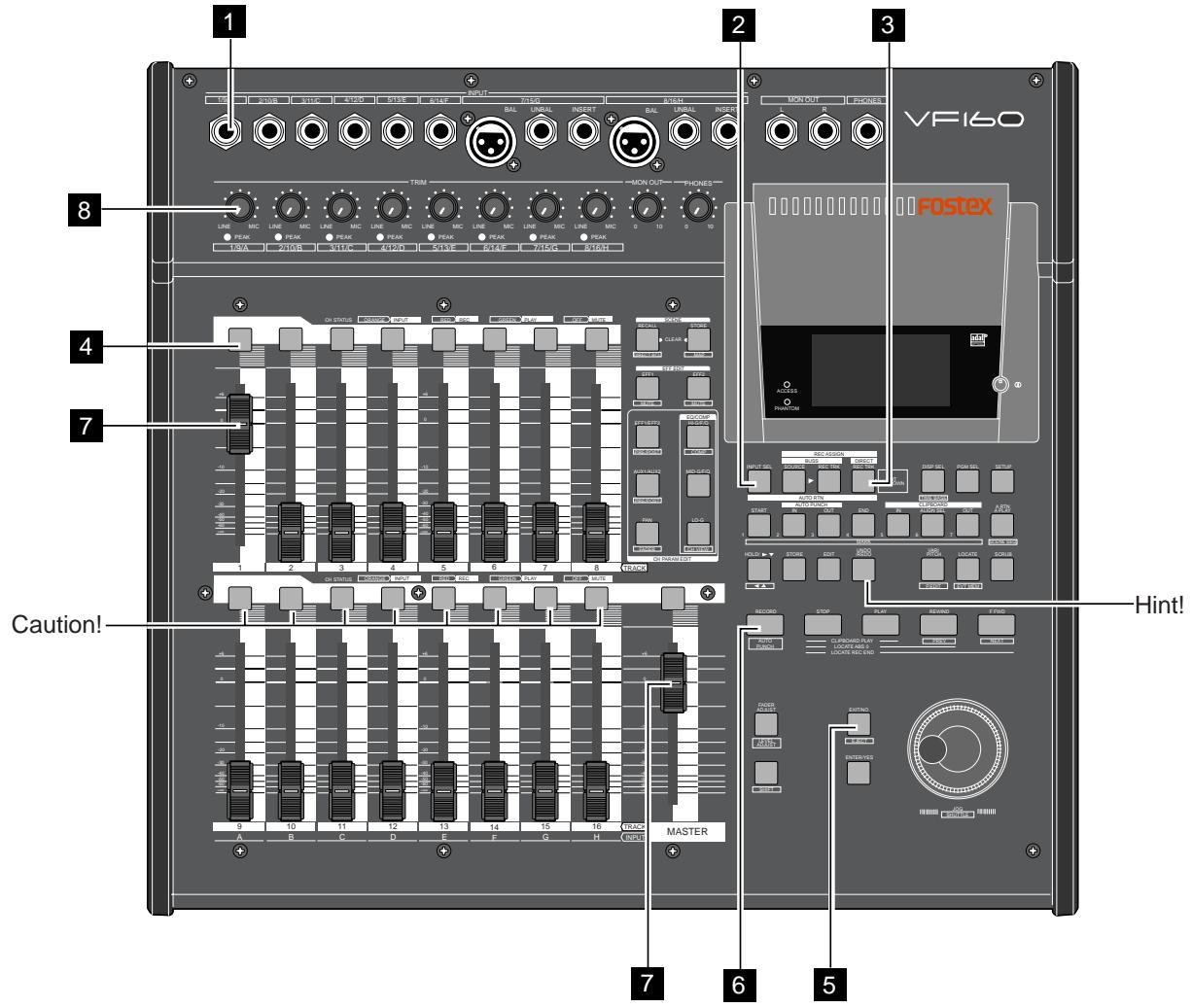 FOSTEX VF160 - Recording to One Track - 1