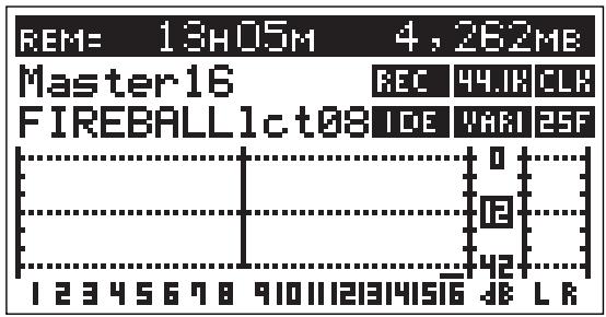 FOSTEX VF160 - MTC Time Display Input - 2