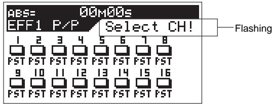 FOSTEX VF160EX - Press the [EFF1/EFF2] key while holding down the [SHIFT] key. - 1
