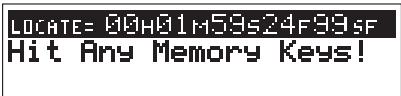 FOSTEX VF160EX - Creating an event memory - 3