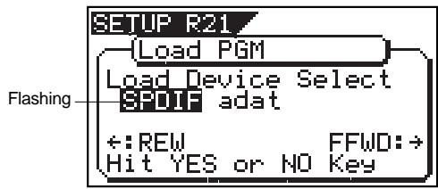 FOSTEX VF160EX - Loading data - 2
