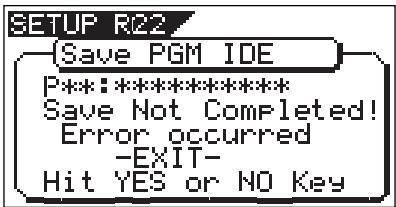FOSTEX VF160EX - Press the [EXIT/NO] key (or the [STOP] key) to exit the Setup mode. - 1