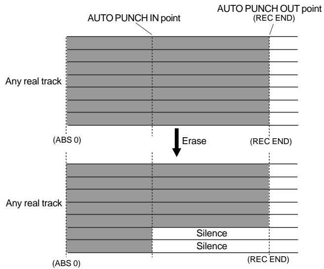 FOSTEX VF160EX - Erasing from a voluntarily specified point to REC END. - 1