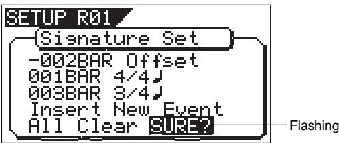 FOSTEX VF160EX - Clearing All Time Signature/Tempo Data - 1