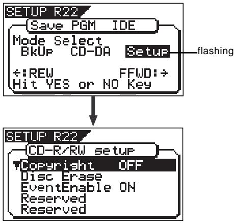 FOSTEX VF160EX - Carrying out "full erasure" - 3