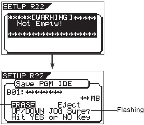 FOSTEX VF160EX - When completed, press the [EXIT/NO] key (or [STOP] key) to quit the Setup mode. - 1