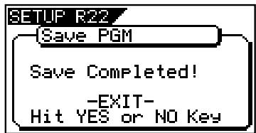 FOSTEX VF160EX - After entering the file name, press the [ENTER/YES] key. - 2