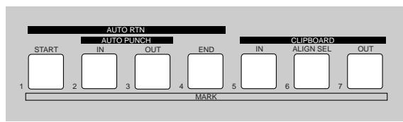 FOSTEX VF160EX - Locating a mark point using a Memory Key and Mark Key - 1