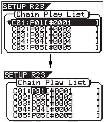 FOSTEX VF160EX - While step 1 (C01) is highlighted (selected), press the [ENTER/YES] key. - 1