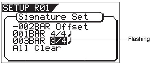 FOSTEX VF160EX - Input the desired meter via the [JOG] dial and press the [ENTER/YES] key. - 1
