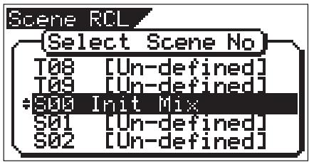 FOSTEX VF160EX - Press the [SCENE-RECALL] key. - 1