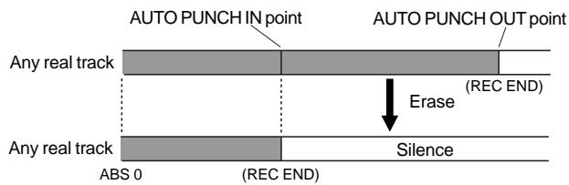FOSTEX VF160EX - Erasing from a voluntarily specified point to REC END. - 1