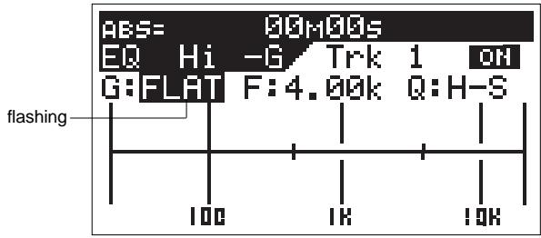 FOSTEX VF160EX - Press the [CH STATUS/CH SEL] key of the channel intended for equalizer adjustments. - 1