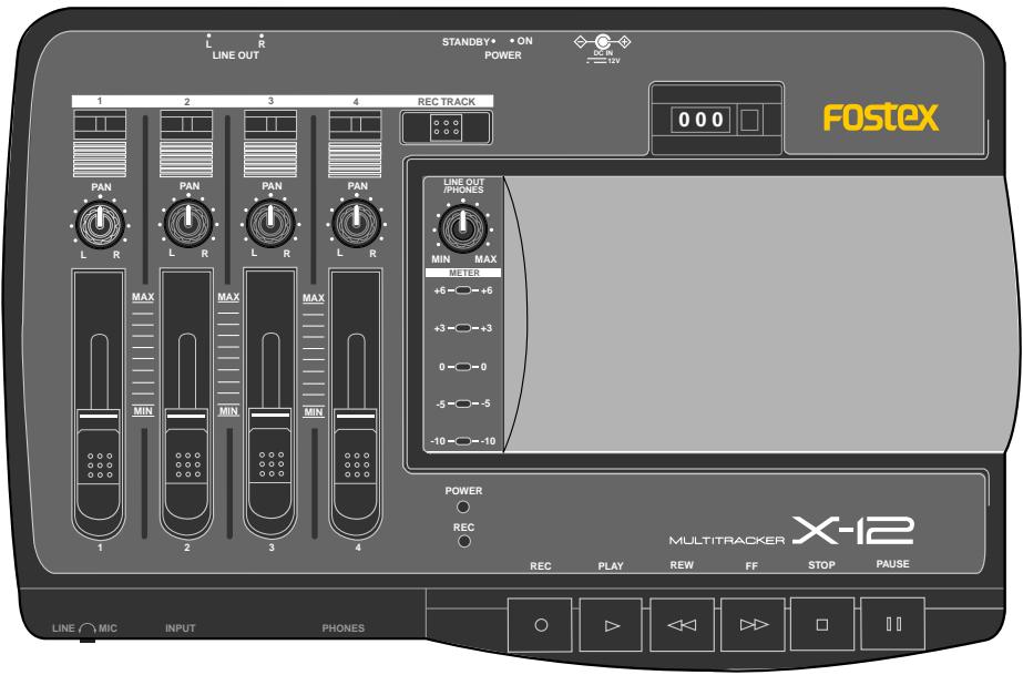 FOSTEX X-12 - Multitracker - 1