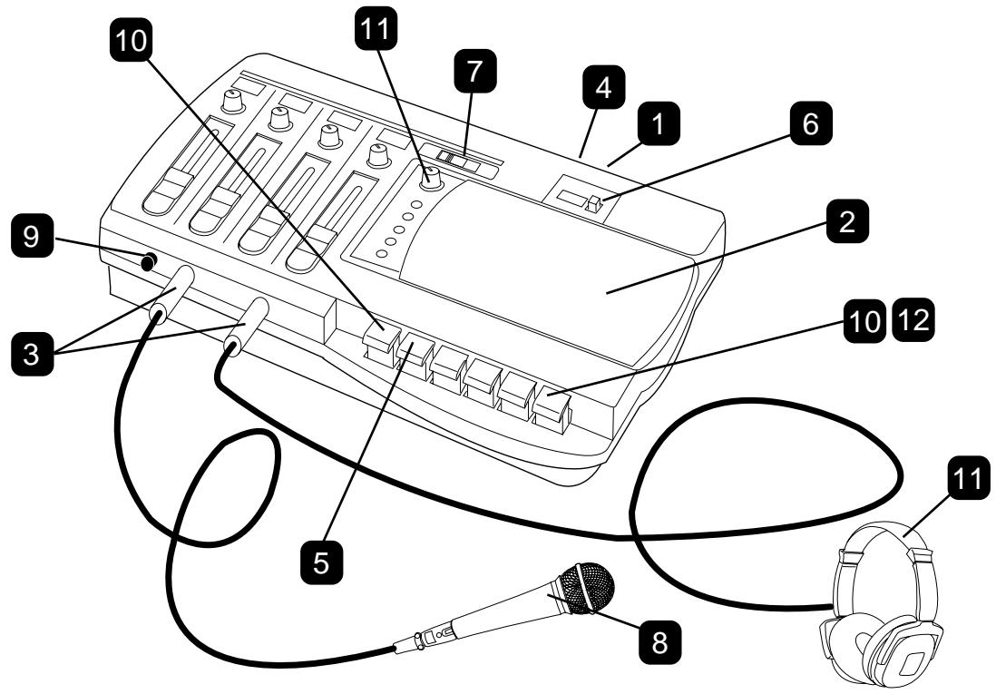 FOSTEX X-12 - Basic Operation (recording) - 1