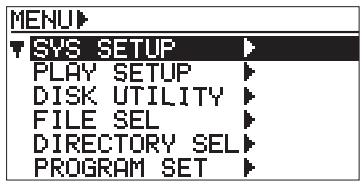 FOSTEX CR500 - While stopped, press the [ENTER/YES] key. - 1