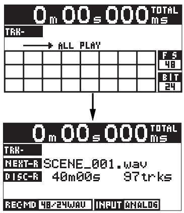 FOSTEX CR500 - Adjusting recording levels (for analog input only) - 2