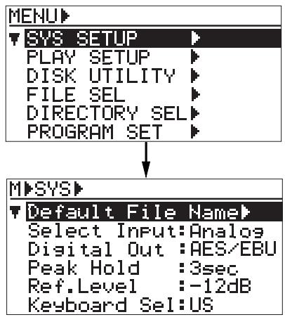 FOSTEX CR500 - 2) Press the [ENTER/YES] key. - 2
