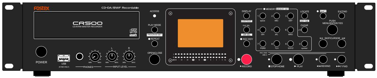 FOSTEX CR500 - CR500 - 1