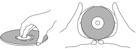FOSTEX CR500 - Handling of CD-R/RW discs - 1