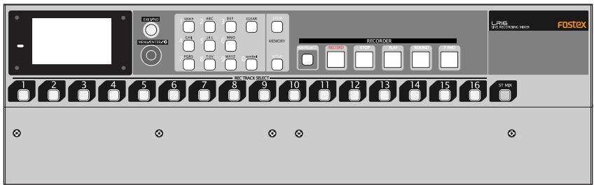 FOSTEX LR16 - Names and functions - 2