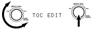 TASCAM CD-RW402 - TOC EDIT - 3