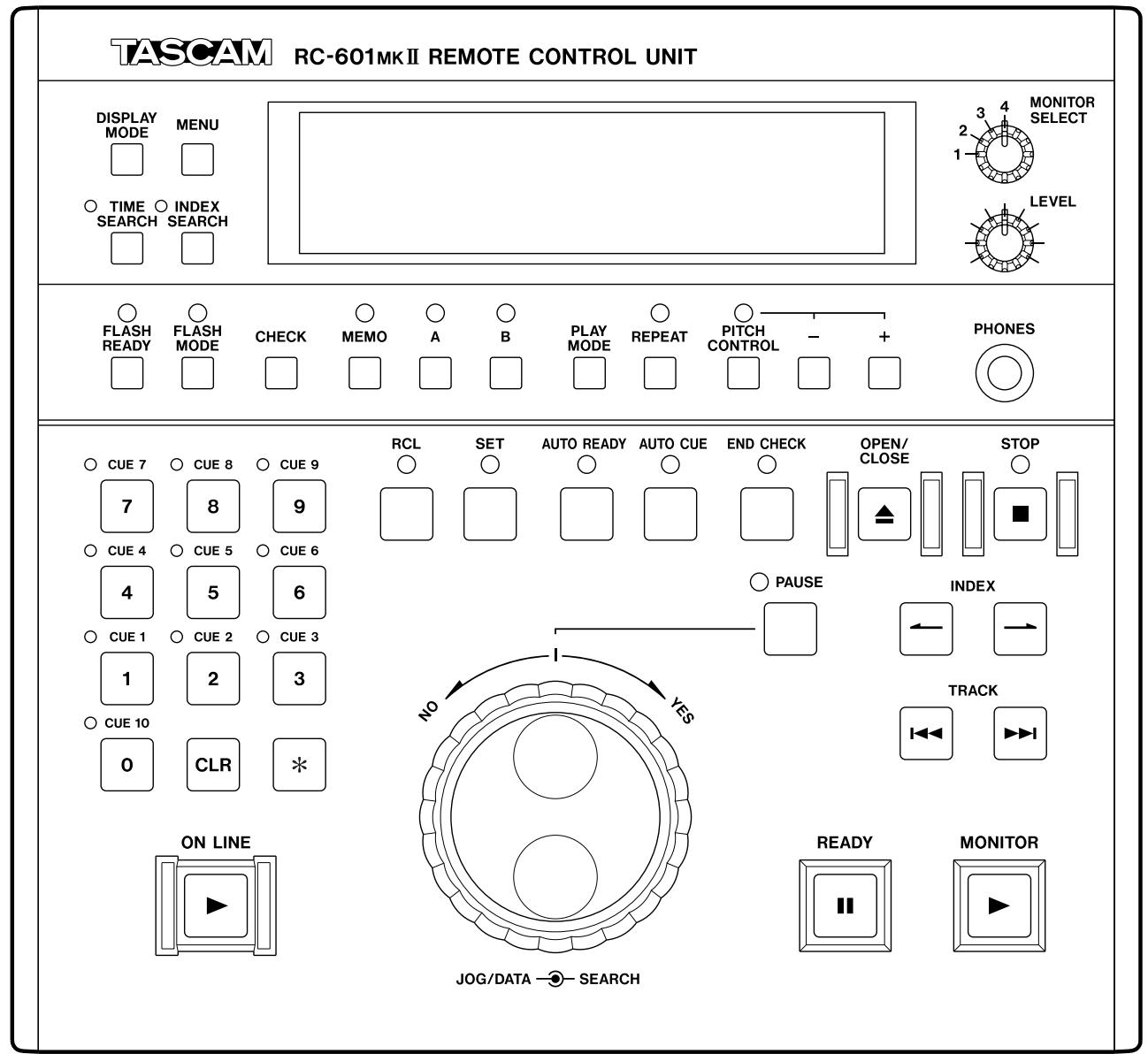 TASCAM CD-601MKII - OWNER'S MANUAL - 1