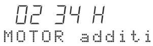 TASCAM CD-601MKII - Viewing the Total Motor Time - 1