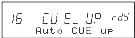 TASCAM CD-601MKII - Setting Auto Cue Up - 1