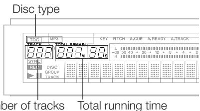TASCAM CD-RW901 - Simple playback operations - 1