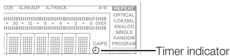 TASCAM CD-RW901 - Timer playback - 1