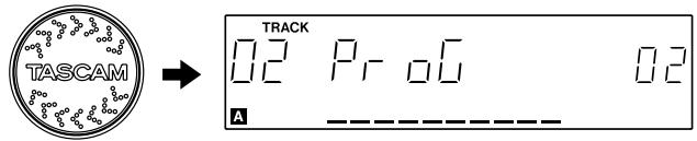 TASCAM CD-X1500 - Delete program - 2