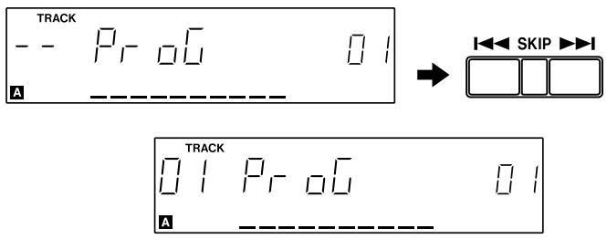 TASCAM CD-X1700 - Créer le programme - 2