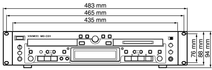 TASCAM MD-CD1 - The CD-MD1 does not retain settings. - 1