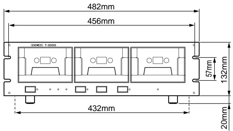 TASCAM T-3000 - Connectable in Series: Up to 10 units - 1