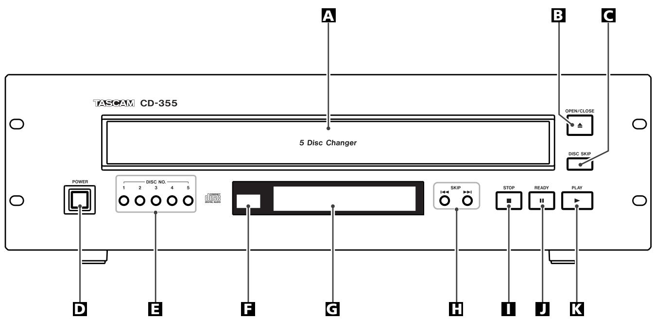 TASCAM CD-355 - MP3 files - 1