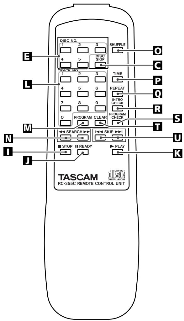 TASCAM CD-355 - MP3 files - 2